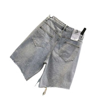 Summer Denim Shorts for Women Jean Short Femme High Waist Korean Style Fashion Loose Shorts Chic Solid Casual Jean Shorts