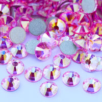 YANRUO 2058 Top Non Hotfix Flat Back Rhinestones Glass DIY Cold Fixation Nail Art Decorations Stones And Crystals Strass Crafts