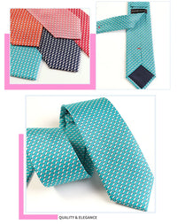 Tailor Smith 100% Silk Ties For Men Handmade Necktie With Animal Pattern Tie Father's Day Birthday Gift Tie