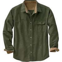 Mens Shirt Jacket Long Sleeve Casual Button Up Outwear 2025 Spring Autumn Lightweight Loose Fit Coat Men's Retro Jacket