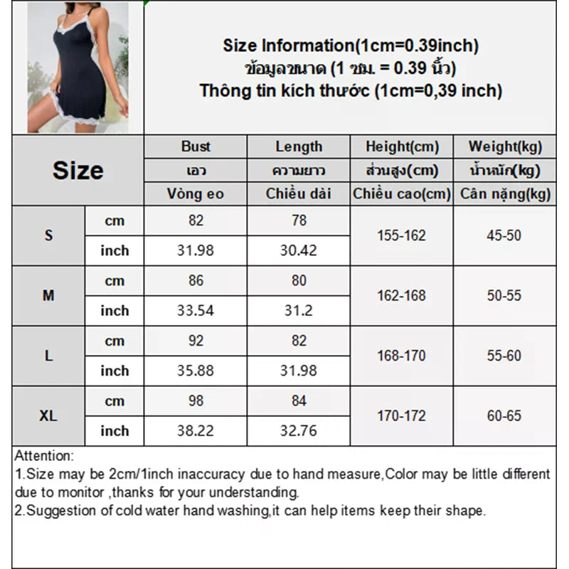 Fashionable And Versatile New Sexy Suspender Lace And Sexy Lace Home Dress