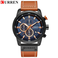 2020 CURREN Quartz Men Watches Luxury Fashion Date Male Clock Chronograph Sport Mens Wrist Watch Hodinky Relogio Masculino 8291