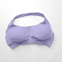 NCLAGEN Impact Sports Bra Women Seamless Halter Top High Support Push-up Open Back Gym wear Fitness Yoga Workout underwear