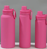 LOGO stainless steel insulated cup portable vacuum sports kettle outdoor large capacity hiking kettle space kettle insulated cup
