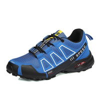 Men's Hiking Shoes All-terrain Outdoor Sports Shoes Breathable Mesh Non-slip Wear-resistant Hiking Shoes Outdoor Cycling Shoes