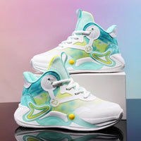 Children Basketball Shoes Breathable Mesh Boys Girls Fashion Sneakers School Sport Shoes Kids Casual Trainers Outdoor Athletic