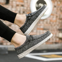 Men's Casual Shoes Light Non-slip Loafer Flat Shoes Outdoor Sneakers Vulcanized Shoes for Men Sapatos Formais Masculinos