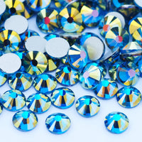 YANRUO 2058 Top Non Hotfix Flat Back Rhinestones Glass DIY Cold Fixation Nail Art Decorations Stones And Crystals Strass Crafts