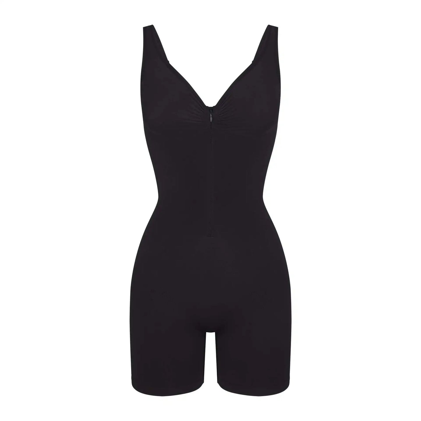 Tummy Control Zipper Bodysuit Faja Colombia High Compression Buttock Enhancer Hourglass Waist Post Surgery Recovery Shapewear