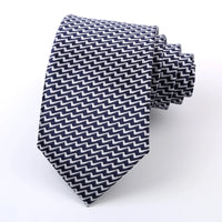 New 8CM Mens Tie Necktie Polka Dot Solid Ties For Man Groom Groomsman Jacquard Woven Ascot Neck Tie Formal Business Party