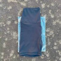 Solid Color Cycling Women Sport Yoga Short leggings Compression Support Sweat-Wickin Comprehensive Training Jog Internal Pocket