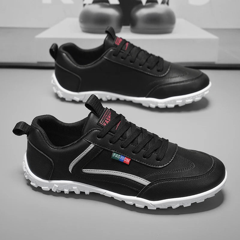 Men's Trendy Sports Shoes Lightweight Breathable Modern Non Slip Shoes Suede Detailing Outdoor Stylish Daily Wear Men Sneakers