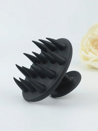 1pc Silicone Shampoo Brush Body Massage Brush Bath Shower Brush Salon Hairdressing Tool Scalp Massage Comb Hair Washing Comb