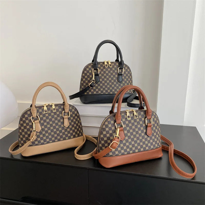 Ladies Shell Handbag Soft Novelty Single Shoulder Mobile Phone Bag New Design Fashion Women's Crossbody Bag