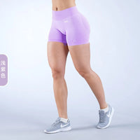Fashion Shorts Low Waist Seamless Yoga Shorts Scrunch Bum Gym Shorts Women Workout Biker Stretch Fitness Shorts