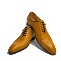 Premium Quality Men Dress Shoe Cowhide Leather Upper Wedding Party Banquet Men's Shoe Handmade Painting Formal Office Wearing