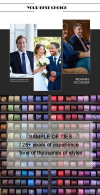 Luxury 8CM Mens Necktie Purple Color Stripes Floral Plaid Solid Dot Ties For Man Groom Neck Tie For Business Wedding Party