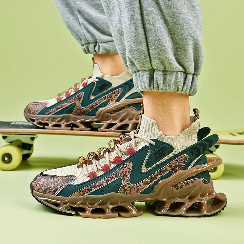 Casual Men's Sneakers Breathable Luxury Trainer Race Shoes Fashion Running Tenis for Men And Women