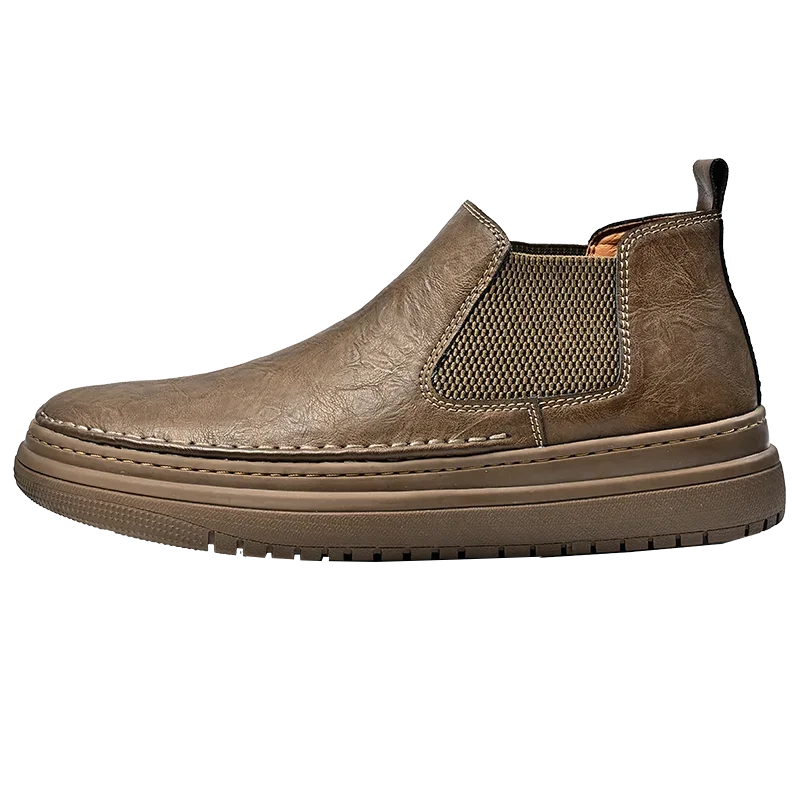 High Boots Men Working Shoes Men's Safety Shoe Mens Ankle Boots Leather Casual Sneakers Dress Booty Man Free Delivery Shoes Work