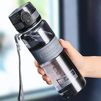 500/1000ml Sports Water Bottles BPA Free Portable Leakproof Shaker Outdoor Tour Gym Drink Bottle Eco-friendly Plastic Coffee Cup