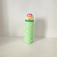 24oz Stainless Steel Insulated Cup with Straw Vacuum Thermos Mug for Coffee Iced Drinks Hot/Cold Double Wall Tumbler