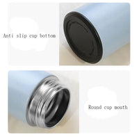 500ML Stainless Steel Thermos Cup With Strainer Leakproof Thermal Cup Home Vacuum Flasks Coffee Cup Milk Mug Long-lasting Heat
