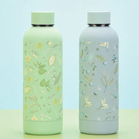 Stainless Steel Insulated Cup, 3-Dimensional Fruit Cup, Simple Tumbler, Outdoor Small Mouth Sports Water Bottle