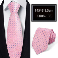 Luxury 56 Colors New Men's Tie Classic Floral Stripe Plaid 8cm Jacquard Neck Tie Necktie For Men Business Wedding Party