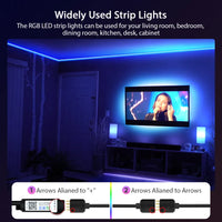 LED Strip Lights RGB 5050 ,5V 1M-30M,16 million colors, RGB , Led Strip Lighting Music Sync, Color Changing for Party Home