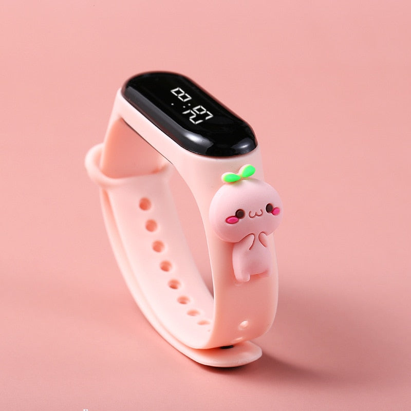 Relojes de moda para niños y mujeres, pulsera electrónica, reloj deportivo táctil LED, muñeca de Spiderman, reloj impermeable