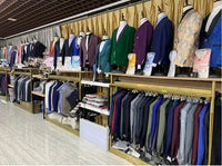 Metal-printed Men's Long-sleeved Suit Jacket, White V-neck Blazers, Wine Red Wedding Party Performance Coat.European Sizes M-3XL