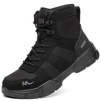 Work Boots Indestructible Safety Shoes Men Steel Toe Shoes Puncture-Proof Sneakers Women Non Slip Work Shoes Male Tactical Boots
