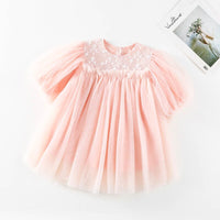 New  Evening Dresses Kids Dresses for Girls Spring Girl Dress Child Baby Sweet Princess Dress Designer Baby Girl ClothesZB