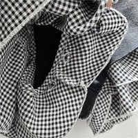 Jeans Shorts Women Vintage Denim Short Pants High Waist Detachable Hem Plaid Cloth Distressed Washed Streetwear Summer Denims