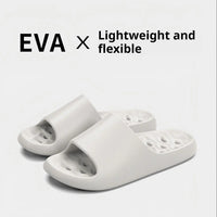 Ladies EVA Home Slippers Lightweight Comfortable Men's Sandals Bathroom Beach Slippers Slip-On Shoes for Relaxing Outdoor