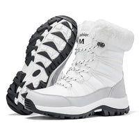 2025 Winter Snow Boots Cotton Shoes Waterproof and Cold proof Long Boots for Women Outdoor with Thick Velvet and Warmth 36-42