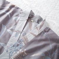 Spring Autumn 100% Cotton Robe Casual Loose Long Cardigan Bathrobe For Women Sleepwear Home Clothing New Vestidos