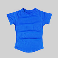 ARFTE Gym T Shirt Short Sleeve Yoga Top Women's Round Neck Seamless High Stretch Fitted Sports Gym Shirt Workout Clothing