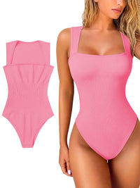 Women's Fashion Shapers Jumpsuit Seamless Sexy Briefs Tights Wide Shoulder Strap Comfortable Easy to Wear with Bra Shaping Under