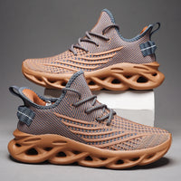 Men Sneakers Comfortable Breathable Mesh Tennis Outdoor Sports Running Gym Jogging Shoes Flat Lightweight Walking Shoes for Men