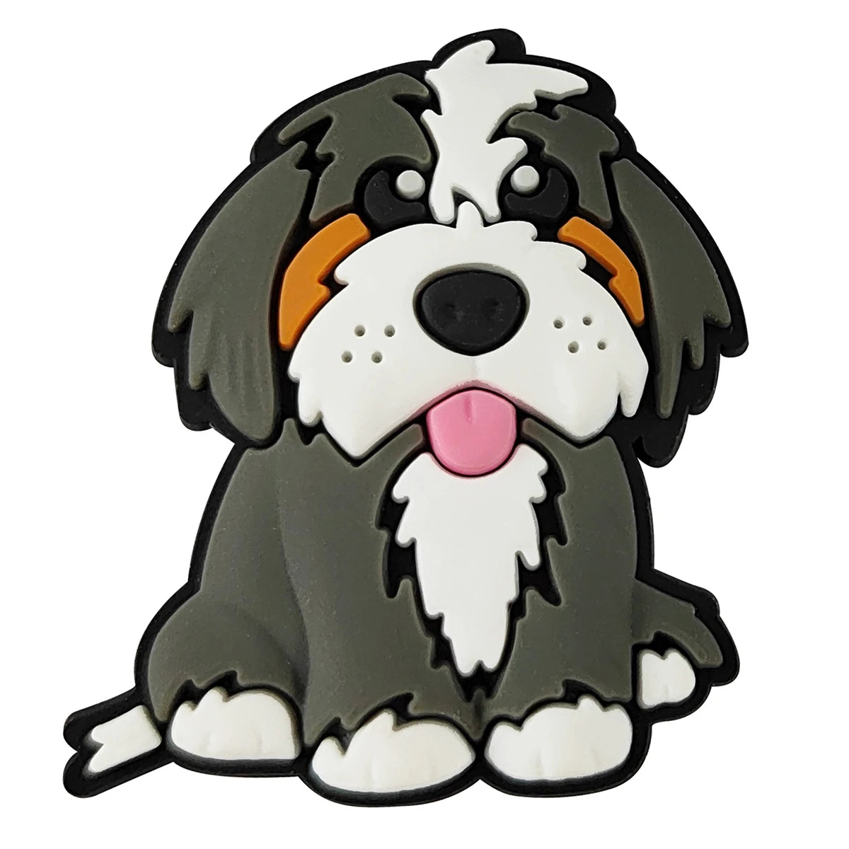 Cute Animals Dog Shoe Charms Pin for Crocs Accessories Charms Clogs Bubble Slides Shoe DIY Shoe Decoration Party Gift