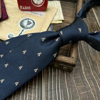 New Trendy Navy Brown Neckties For Men 7cm Formal Business Silk Neck Tie Shirt Suit Cravat Tuxedo Wedding Party Daily Wear Gifts