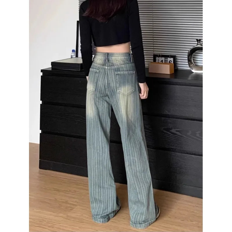 Jean Jeans Wide Women's Pants Jorts Cargo Pants Woman Low Rise Jeans Shoujo Girl Style Women's Spring Clothes Coquette Baggy Y2k