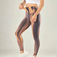 Scrunch Butt Lifting Seamless Leggings for Women Tie Dye High Waist Booty Aurora Yoga Workout Gym Pants Ruched Tights