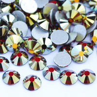 YANRUO 2058 Top Non Hotfix Flat Back Rhinestones Glass DIY Cold Fixation Nail Art Decorations Stones And Crystals Strass Crafts