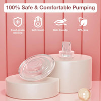 12Pcs Breast Pump Parts Compatible with momcozy S9 Pro/S12 Pro/S9/S12 Wearable Breastpump, Breastfeeding Essentials Kit,  Silico
