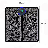 Electric Foot Massager Pad Muscle Massage Relaxation Trainer For Massage Fitness Outdoor Sport Home Family Relax