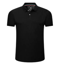 Mens Polo Shirts Short Sleeve Casual Solid Color Fashion Summer Lapel Male Turndown Tops Work Clothes Breathabl Comfortable