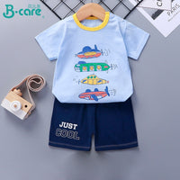 Children's Sets mother Kids Clothes Boys Girl T-shirt Shorts 2PCS Summer Cotton Short sleeve Baby Children Clothing Toddler Suit