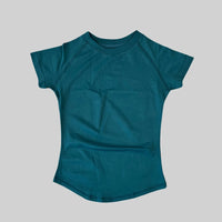 ARFTE Gym T Shirt Short Sleeve Yoga Top Women's Round Neck Seamless High Stretch Fitted Sports Gym Shirt Workout Clothing